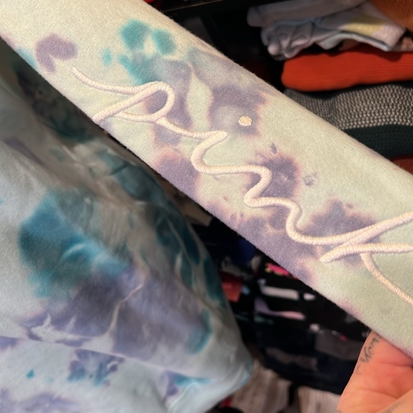 OVERSIZED Victorias Secret tie dye hoodie dress. NWT - Picture 7 of 10